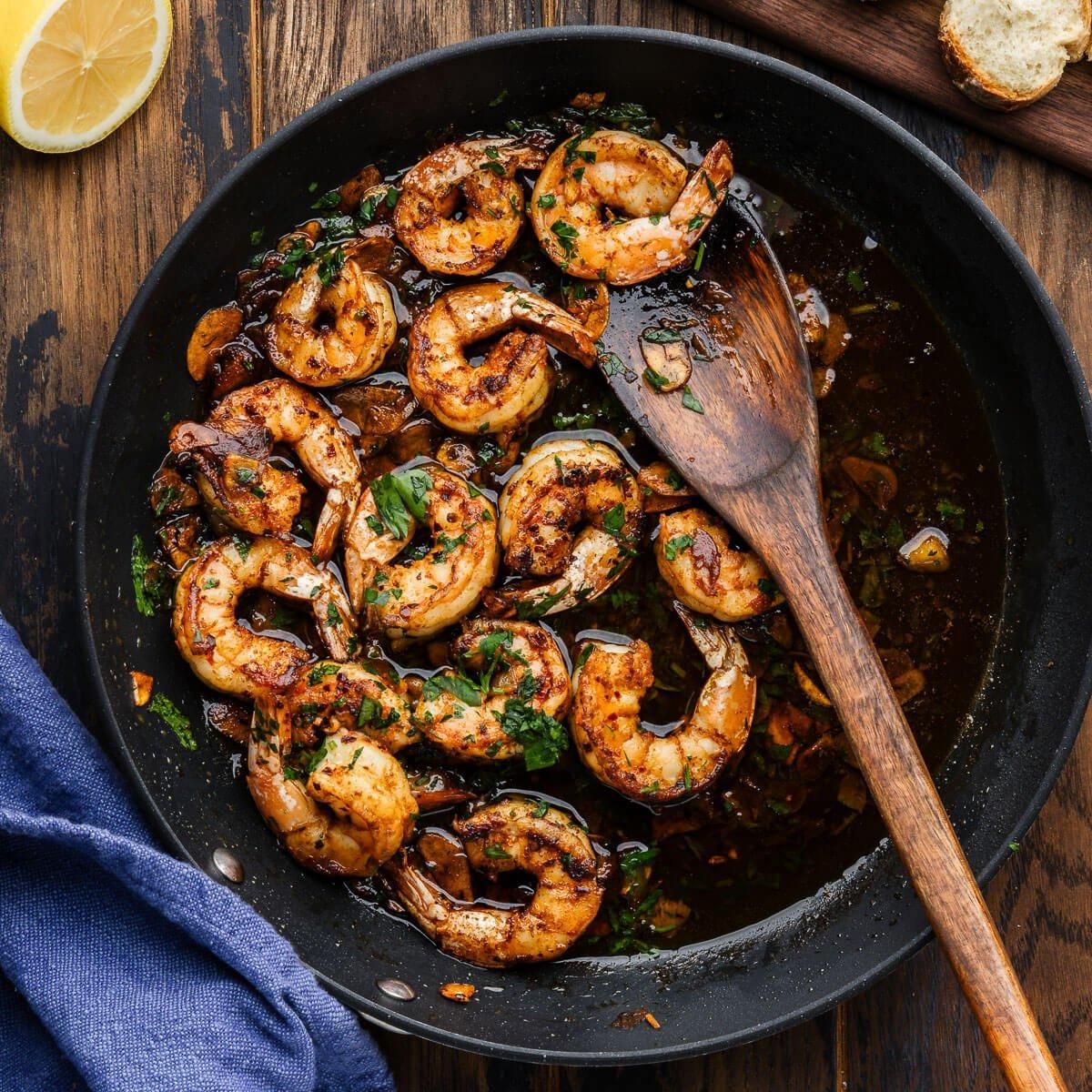 Gambas al ajillo recipe
