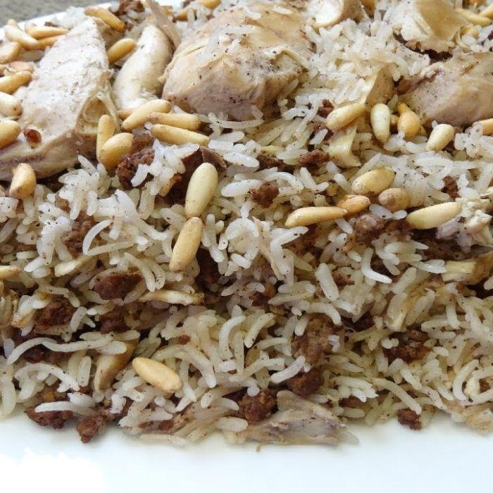 Syrian Rice with Meat recipe